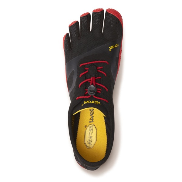 Panske Botasky Vibram Slovensko - FiveFingers KSO EVO Čierne / Červené | 4530UHJRW